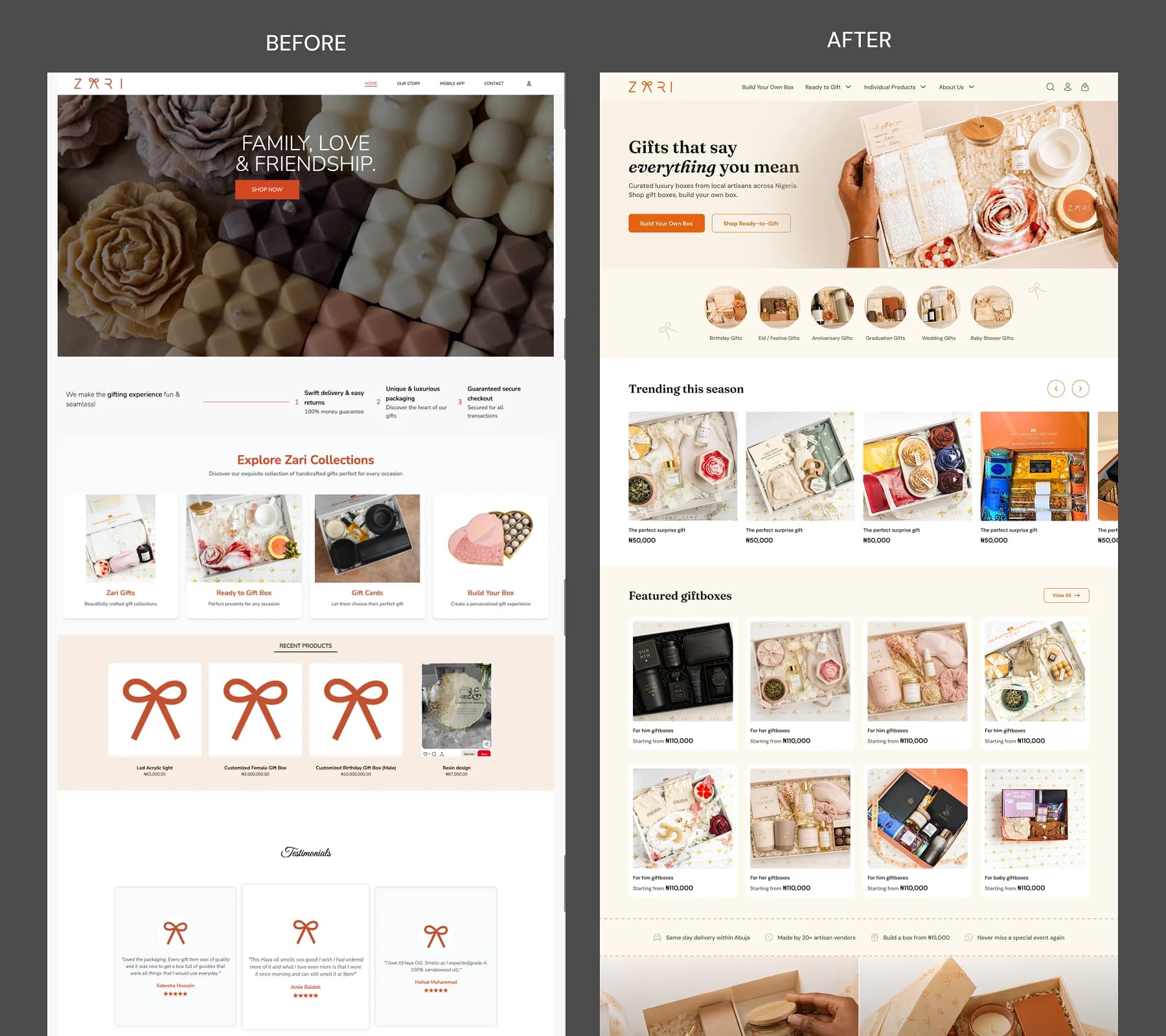 Zari – Making gifting more personal, online and in store.